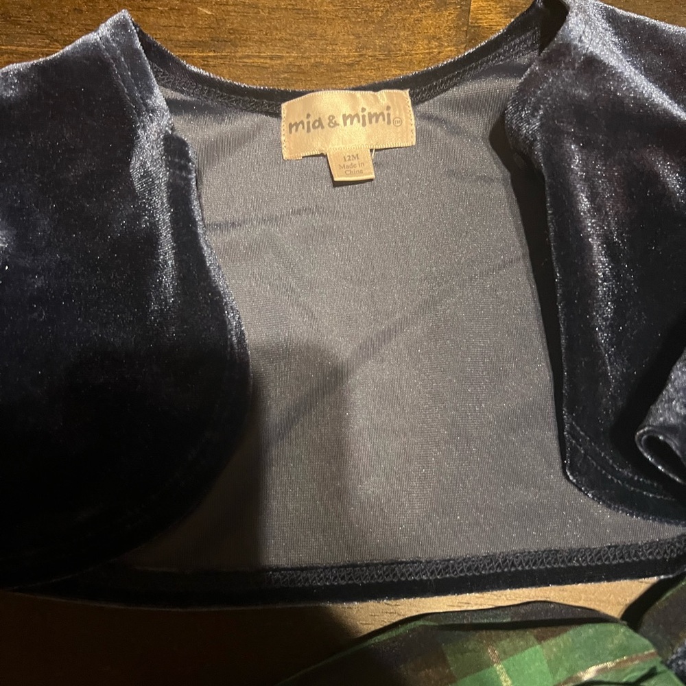 12 month Christmas Holiday Dress